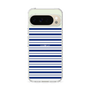 スリムプロテクションケース［ Small Border - Navy ］