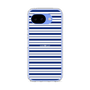 スリムプロテクションケース［ Small Border - Navy ］