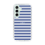 スリムプロテクションケース［ Small Border - Navy ］