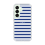 スリムプロテクションケース［ Small Border - Navy ］