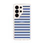 スリムプロテクションケース［ Small Border - Navy ］
