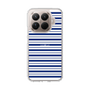 スリムプロテクションケース［ Small Border - Navy ］