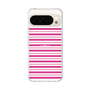 スリムプロテクションケース［ Small Border - Pink ］