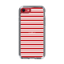 スリムプロテクションケース［ Small Border - Red ］