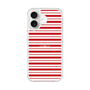 スリムプロテクションケース［ Small Border - Red ］