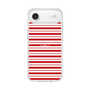 スリムプロテクションケース［ Small Border - Red ］