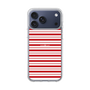 スリムプロテクションケース［ Small Border - Red ］