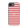 スリムプロテクションケース［ Small Border - Red ］