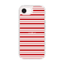 スリムプロテクションケース［ Small Border - Red ］