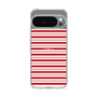 スリムプロテクションケース［ Small Border - Red ］