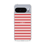 スリムプロテクションケース［ Small Border - Red ］