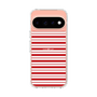 スリムプロテクションケース［ Small Border - Red ］