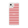 スリムプロテクションケース［ Small Border - Red ］