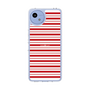 スリムプロテクションケース［ Small Border - Red ］