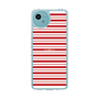 スリムプロテクションケース［ Small Border - Red ］