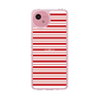 スリムプロテクションケース［ Small Border - Red ］