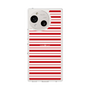 スリムプロテクションケース［ Small Border - Red ］