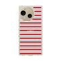 スリムプロテクションケース［ Small Border - Red ］