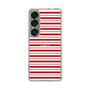 スリムプロテクションケース［ Small Border - Red ］