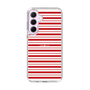 スリムプロテクションケース［ Small Border - Red ］