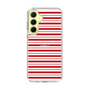 スリムプロテクションケース［ Small Border - Red ］