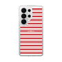 スリムプロテクションケース［ Small Border - Red ］