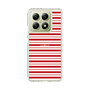 スリムプロテクションケース［ Small Border - Red ］