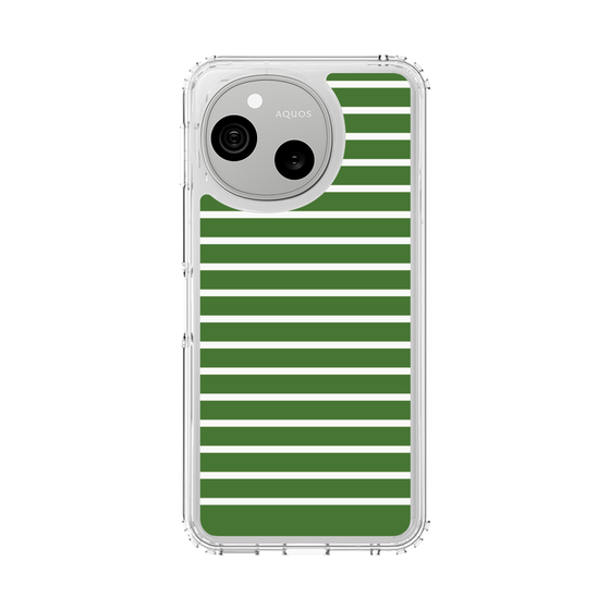 スリムプロテクションケース［ Middle Border - Green ］