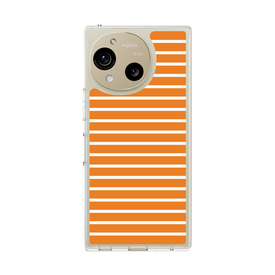 スリムプロテクションケース［ Middle Border - Orange ］