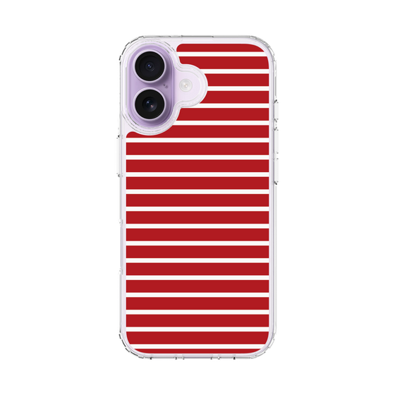 スリムプロテクションケース［ Middle Border - Red ］