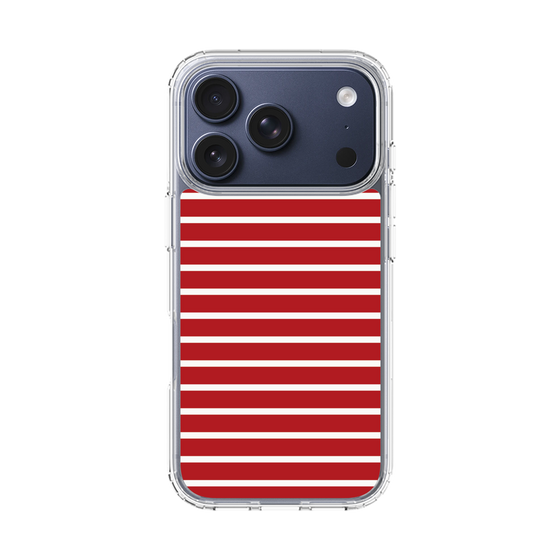 スリムプロテクションケース［ Middle Border - Red ］