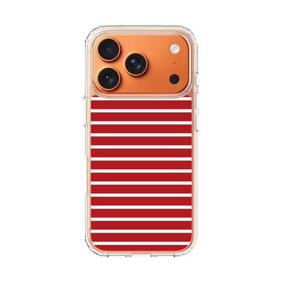 スリムプロテクションケース［ Middle Border - Red ］