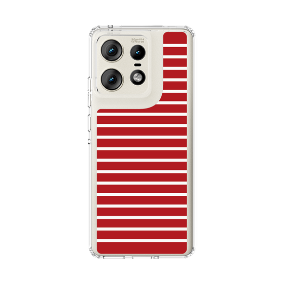 スリムプロテクションケース［ Middle Border - Red ］