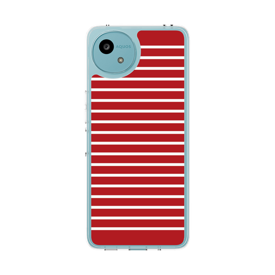 スリムプロテクションケース［ Middle Border - Red ］