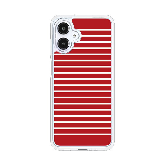 スリムプロテクションケース［ Middle Border - Red ］
