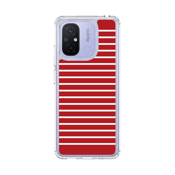 スリムプロテクションケース［ Middle Border - Red ］