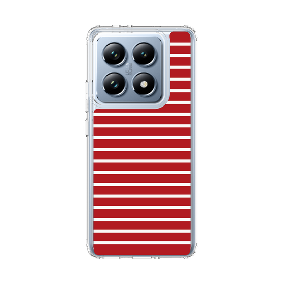 スリムプロテクションケース［ Middle Border - Red ］