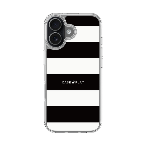 スリムプロテクションケース［ Big Border - Black ］