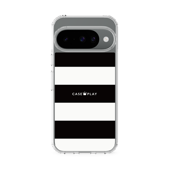 スリムプロテクションケース［ Big Border - Black ］