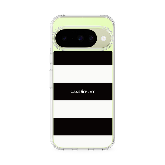 スリムプロテクションケース［ Big Border - Black ］