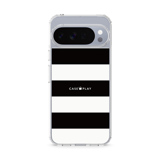 スリムプロテクションケース［ Big Border - Black ］
