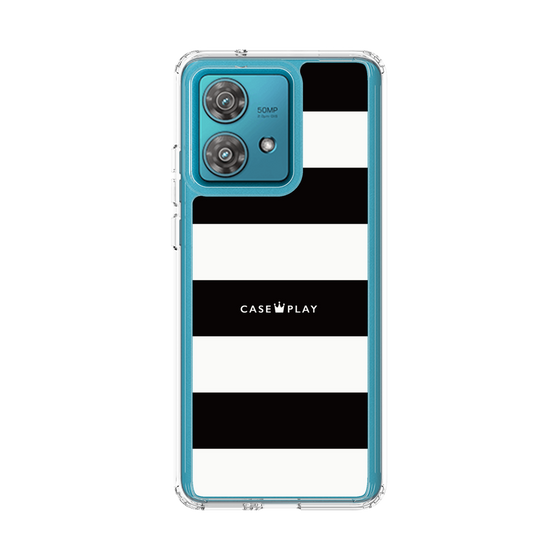 スリムプロテクションケース［ Big Border - Black ］