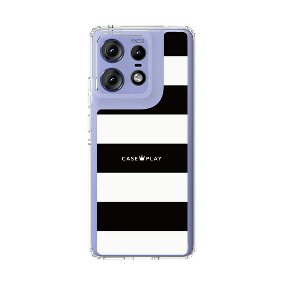 スリムプロテクションケース［ Big Border - Black ］