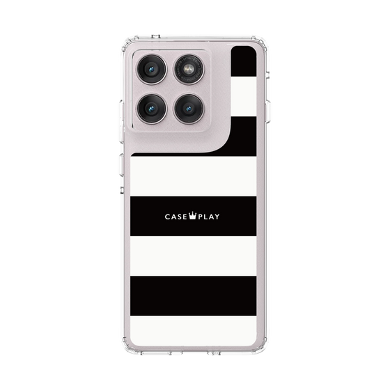 スリムプロテクションケース［ Big Border - Black ］