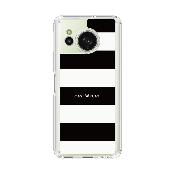 スリムプロテクションケース［ Big Border - Black ］