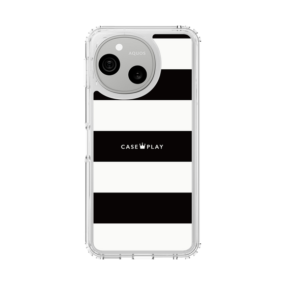 スリムプロテクションケース［ Big Border - Black ］