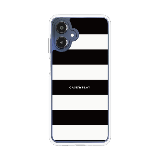 スリムプロテクションケース［ Big Border - Black ］