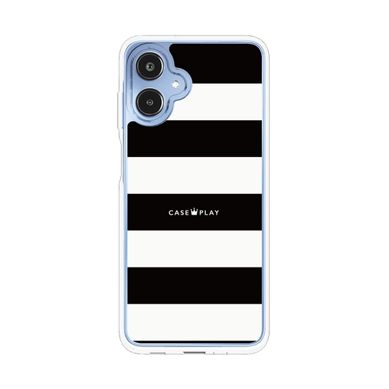 スリムプロテクションケース［ Big Border - Black ］