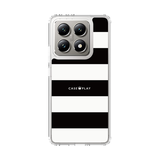 スリムプロテクションケース［ Big Border - Black ］
