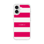 スリムプロテクションケース［ Big Border - Pink ］